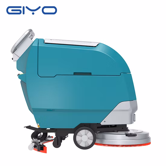 Walk Behind Floor Cleaning Machine Battery Industrial Scrubber