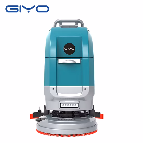 Caminhada atrás do purificador industrial da bateria da máquina da limpeza do assoalho