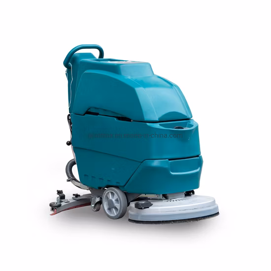 Máquina de limpeza automática industrial comercial de esteira, cimento epóxi, concreto, telha, piso, purificador para academia, depósito